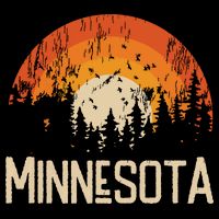 Minnesota Retro Style Vintage 70s 80s Sweatshirt