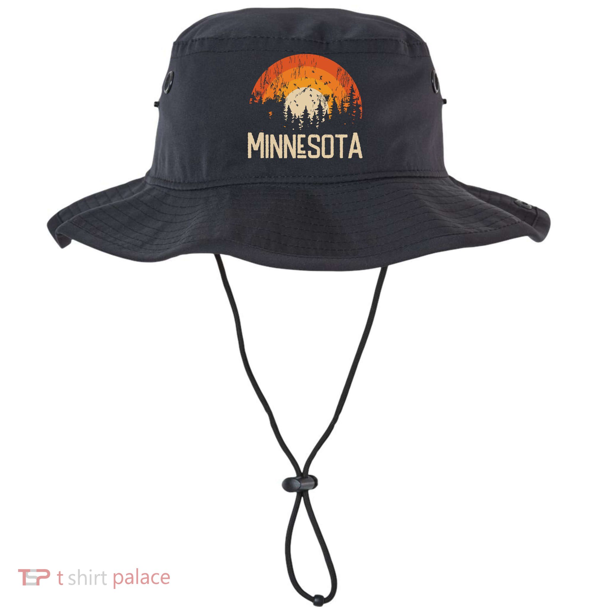 Minnesota Retro Style Vintage 70s 80s Bucket Hat