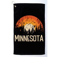 Minnesota Retro Style Vintage 70s 80s Golf Towel