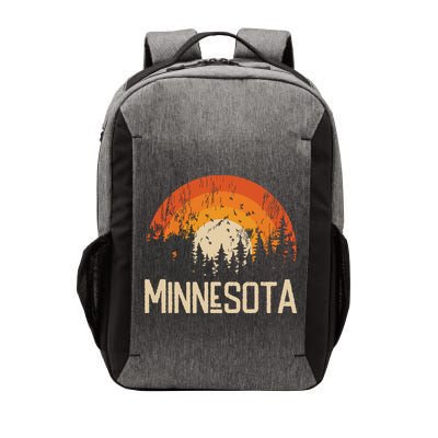 Minnesota Retro Style Vintage 70s 80s Vector Backpack