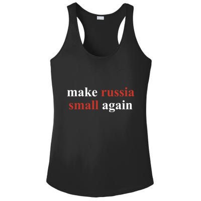 Make Russia Small Again Volodymyr Zelensky Ladies PosiCharge Competitor Racerback Tank