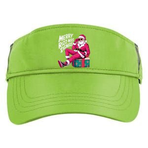 Merry Rizzmas Sigmas Santa Rizzler Adult Drive Performance Visor