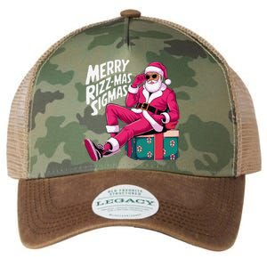 Merry Rizzmas Sigmas Santa Rizzler Legacy Tie Dye Trucker Hat