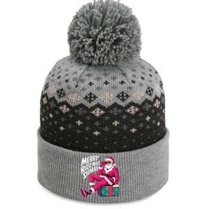 Merry Rizzmas Sigmas Santa Rizzler The Baniff Cuffed Pom Beanie