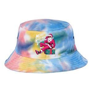 Merry Rizzmas Sigmas Santa Rizzler Tie Dye Newport Bucket Hat