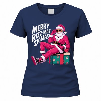 Merry Rizzmas Sigmas Santa Rizzler Women's T-Shirt