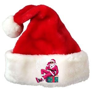 Merry Rizzmas Sigmas Santa Rizzler Premium Christmas Santa Hat