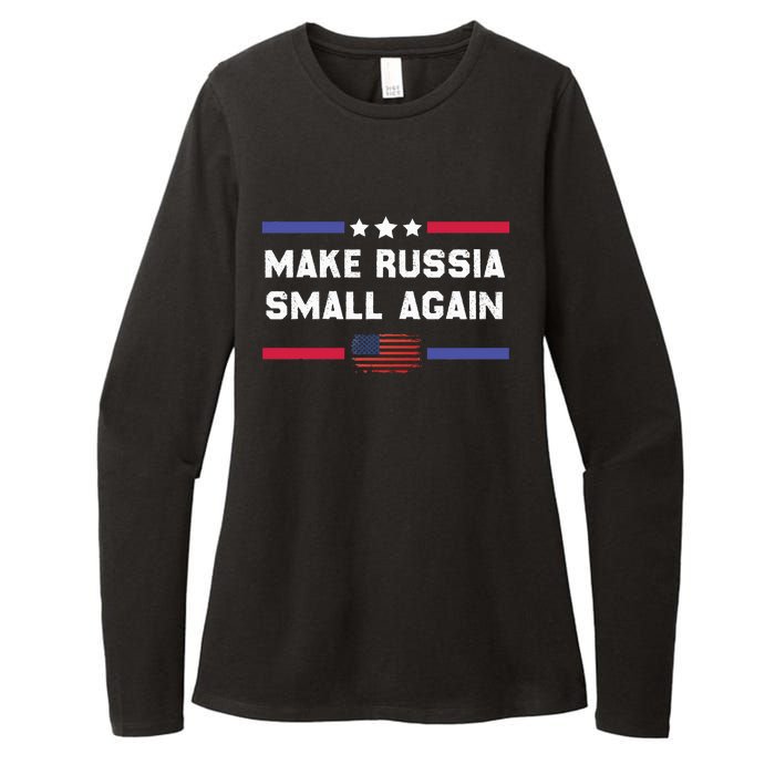 Make Russia Small Again Legend Saying Funny Sign Womens CVC Long Sleeve Shirt