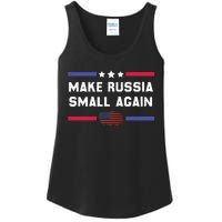 Make Russia Small Again Legend Saying Funny Sign Ladies Essential Tank