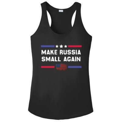 Make Russia Small Again Legend Saying Funny Sign Ladies PosiCharge Competitor Racerback Tank