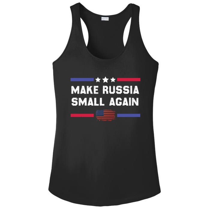 Make Russia Small Again Legend Saying Funny Sign Ladies PosiCharge Competitor Racerback Tank