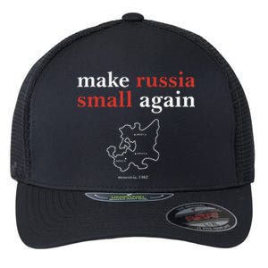 Make Russia Small Again  Funny Make Russia Small Again Flexfit Unipanel Trucker Cap