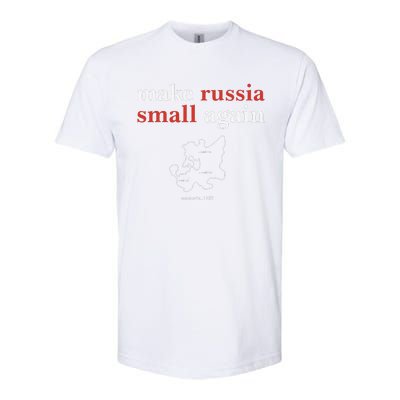 Make Russia Small Again  Funny Make Russia Small Again Softstyle CVC T-Shirt