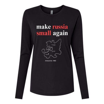 Make Russia Small Again Make Russia Small Again Womens Cotton Relaxed Long Sleeve T-Shirt