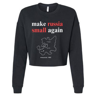 Make Russia Small Again Make Russia Small Again Cropped Pullover Crew