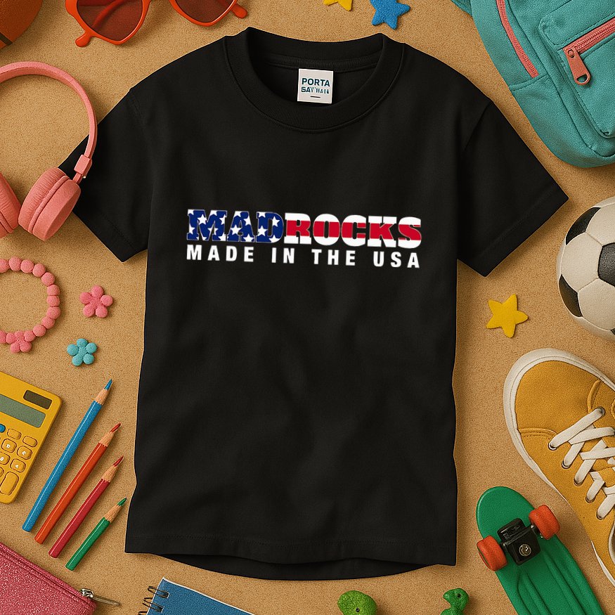 Madrocks Restaurant & Sports Grill In Derby Ks Usa Kids T-Shirt