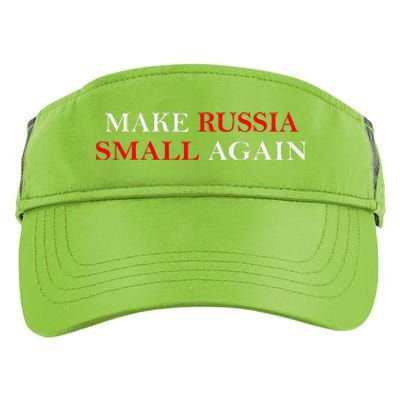 Make Russia Small Again  Funny Make Russia Small Again Adult Drive Performance Visor