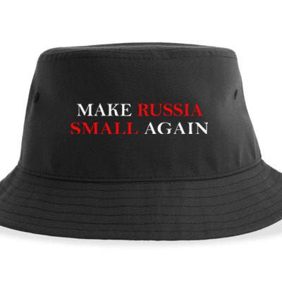 Make Russia Small Again  Funny Make Russia Small Again Sustainable Bucket Hat