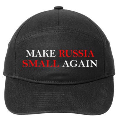 Make Russia Small Again  Funny Make Russia Small Again 7-Panel Snapback Hat