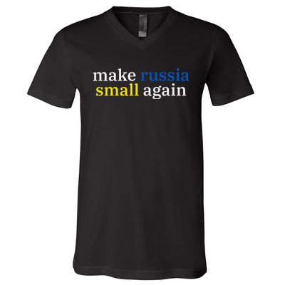 Make Russia Small Again V-Neck T-Shirt