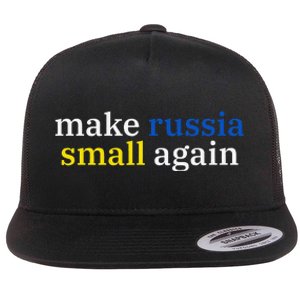 Make Russia Small Again Flat Bill Trucker Hat