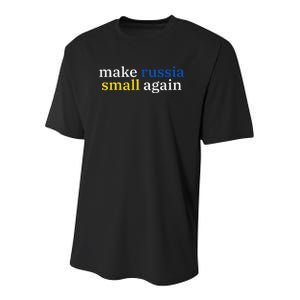 Make Russia Small Again Youth Performance Sprint T-Shirt