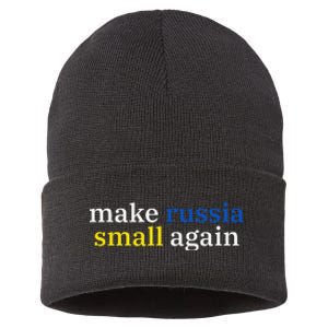 Make Russia Small Again Sustainable Knit Beanie