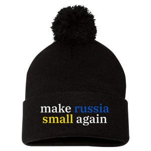 Make Russia Small Again Pom Pom 12in Knit Beanie