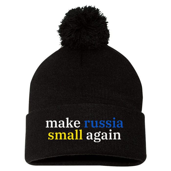 Make Russia Small Again Pom Pom 12in Knit Beanie