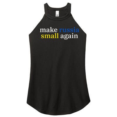 Make Russia Small Again Women’s Perfect Tri Rocker Tank