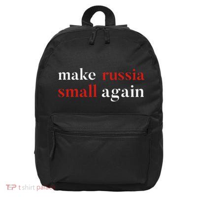 Make Russia Small Again Funny 16 in Basic Backpack
