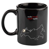 Make Russia Small Again President Volodymyr Zelensky 11oz C Handle Ceramic Mug