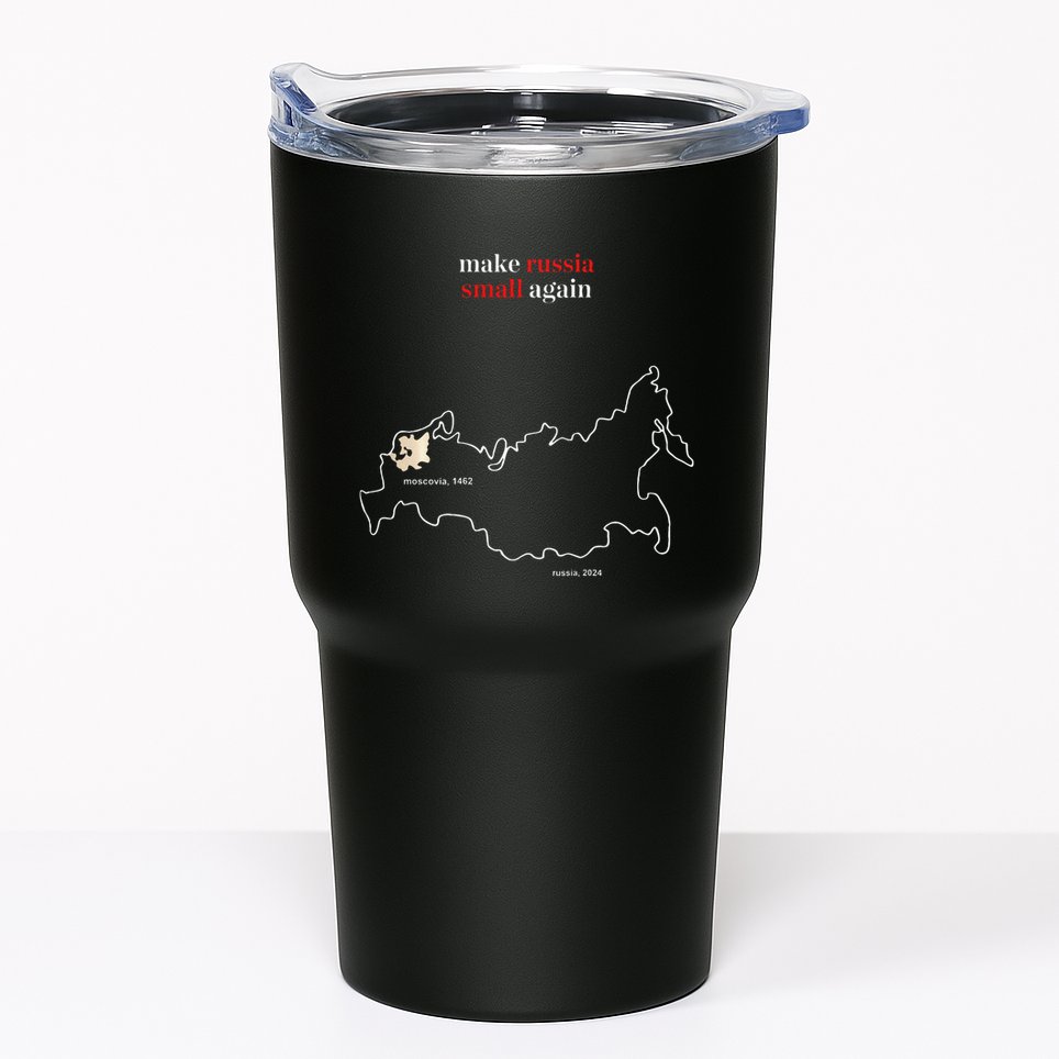 Make Russia Small Again President Volodymyr Zelensky Tumbler