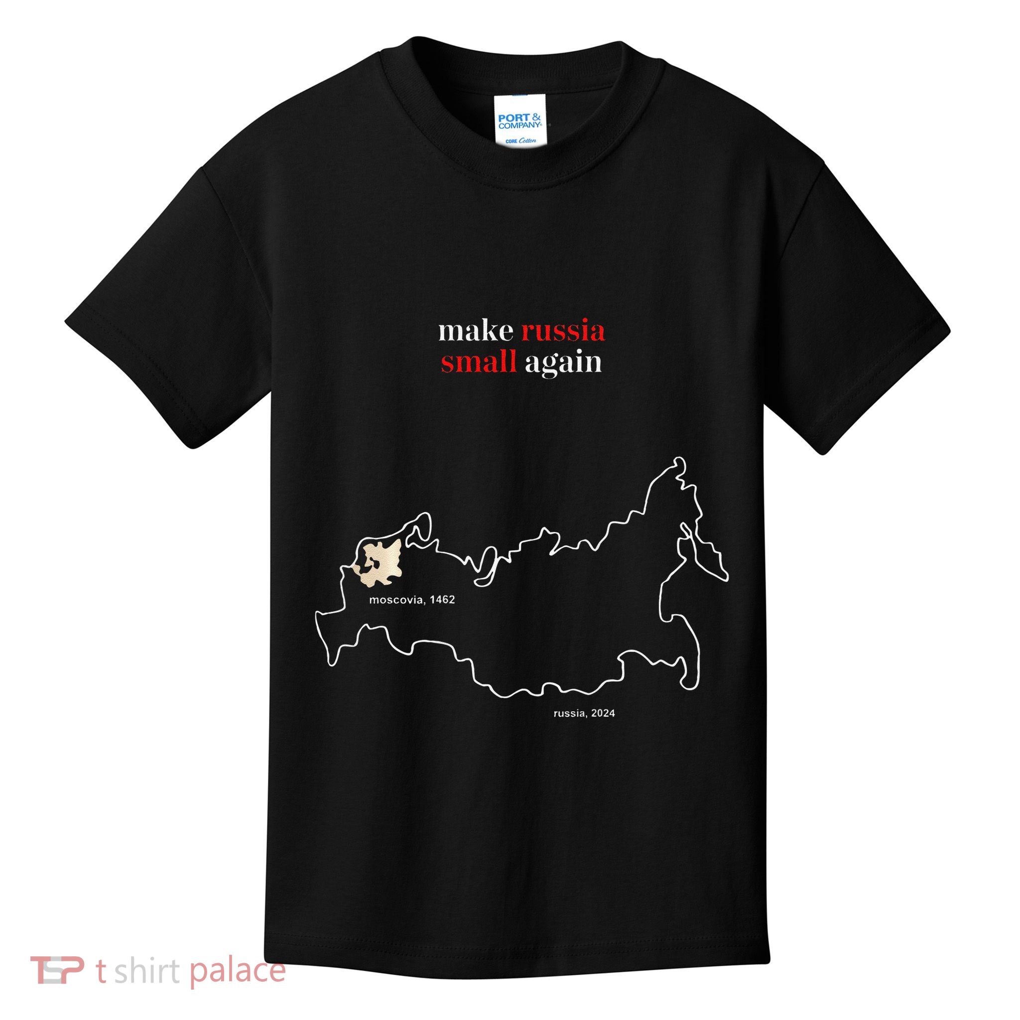 Make Russia Small Again President Volodymyr Zelensky Kids T-Shirt