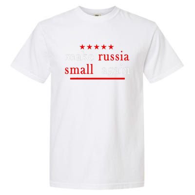 Make Russia Small Again Support Ukraine Anti Putin Ukraine Garment-Dyed Heavyweight T-Shirt