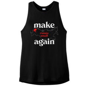 Make Russia Small Again Make Russia Small Again Ladies PosiCharge Tri-Blend Wicking Tank