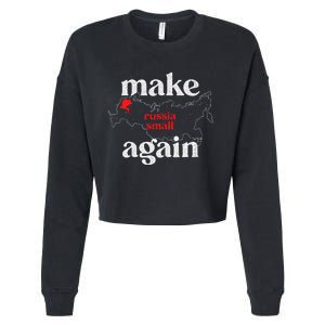 Make Russia Small Again Make Russia Small Again Cropped Pullover Crew