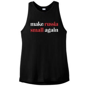 Make Russia Small Again Ladies PosiCharge Tri-Blend Wicking Tank