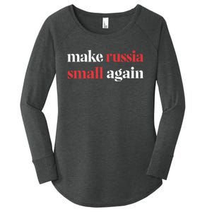 Make Russia Small Again Women's Perfect Tri Tunic Long Sleeve Shirt