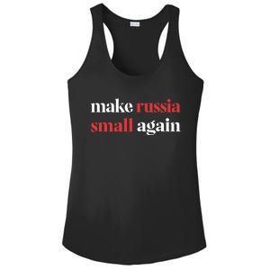 Make Russia Small Again Ladies PosiCharge Competitor Racerback Tank