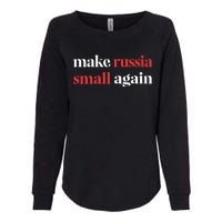 Make Russia Small Again Womens California Wash Sweatshirt