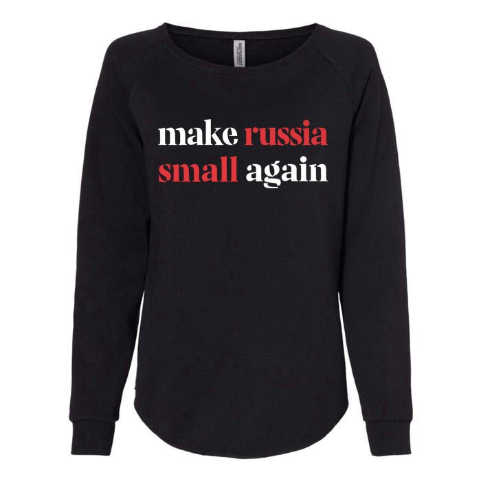 Make Russia Small Again Womens California Wash Sweatshirt