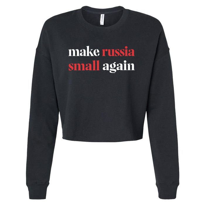 Make Russia Small Again Cropped Pullover Crew