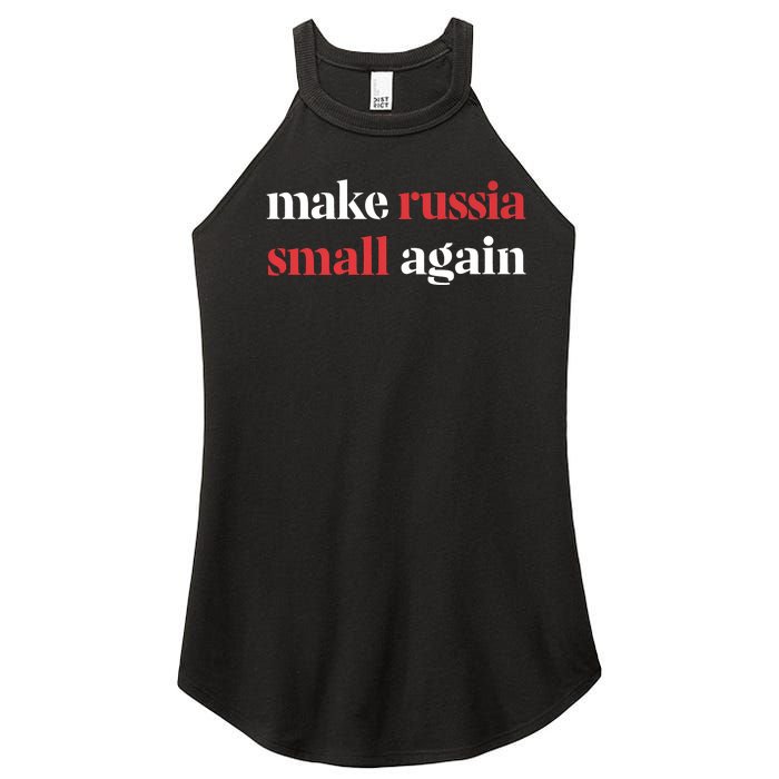 Make Russia Small Again Women's Perfect Tri Rocker Tank