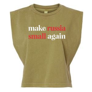 Make Russia Small Again Garment-Dyed Women's Muscle Tee