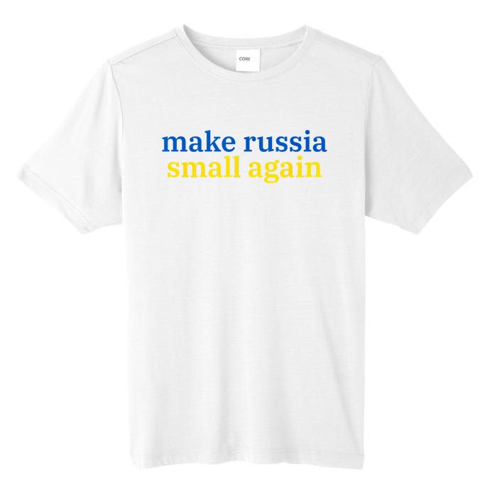 Make Russia Small Again Tall Fusion ChromaSoft Performance T-Shirt