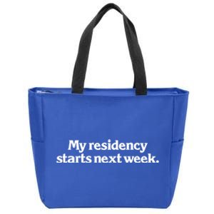 My Residency Starts Next Week Gift Funny Vegas Dj Pool Party Meaningful Gift Zip Tote Bag