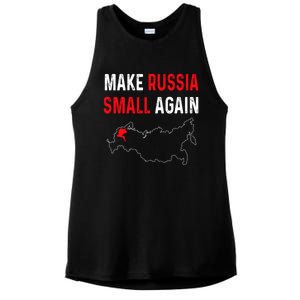 Make Russia Small Again Ladies PosiCharge Tri-Blend Wicking Tank