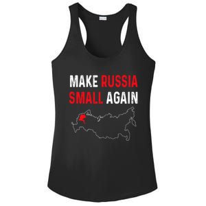 Make Russia Small Again Ladies PosiCharge Competitor Racerback Tank