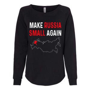 Make Russia Small Again Womens California Wash Sweatshirt